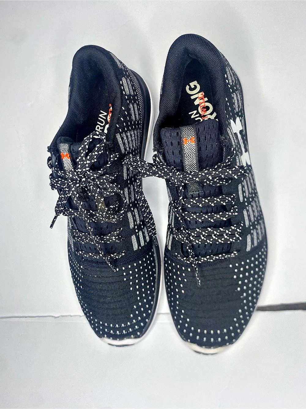 Under Armour Men's Athletic Shoes Black & White US 10.5